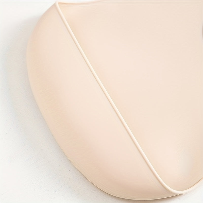 Babador De Silicone Com Coletor De Migalhas