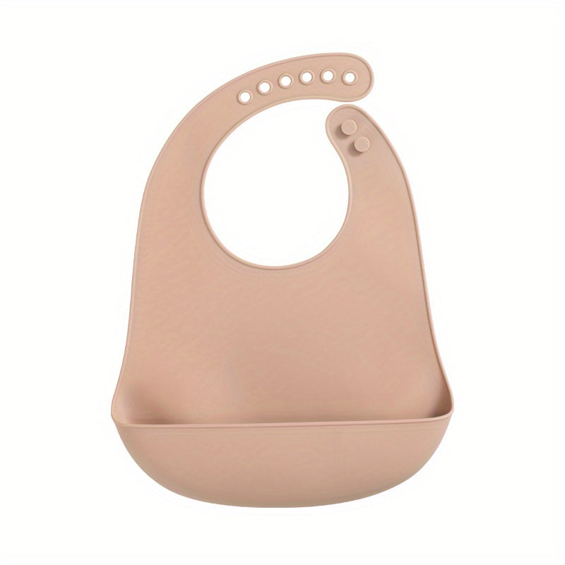 Babador De Silicone Com Coletor De Migalhas
