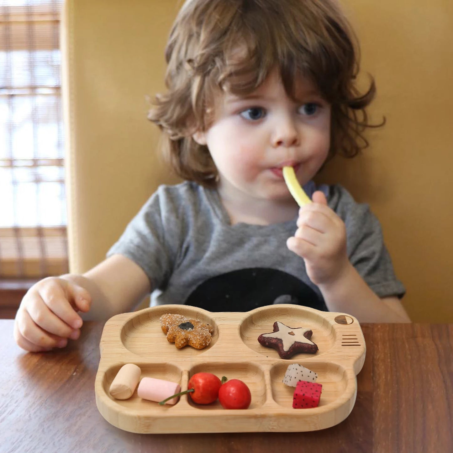 Baby Silicone Sucker Plate Spoon Garda