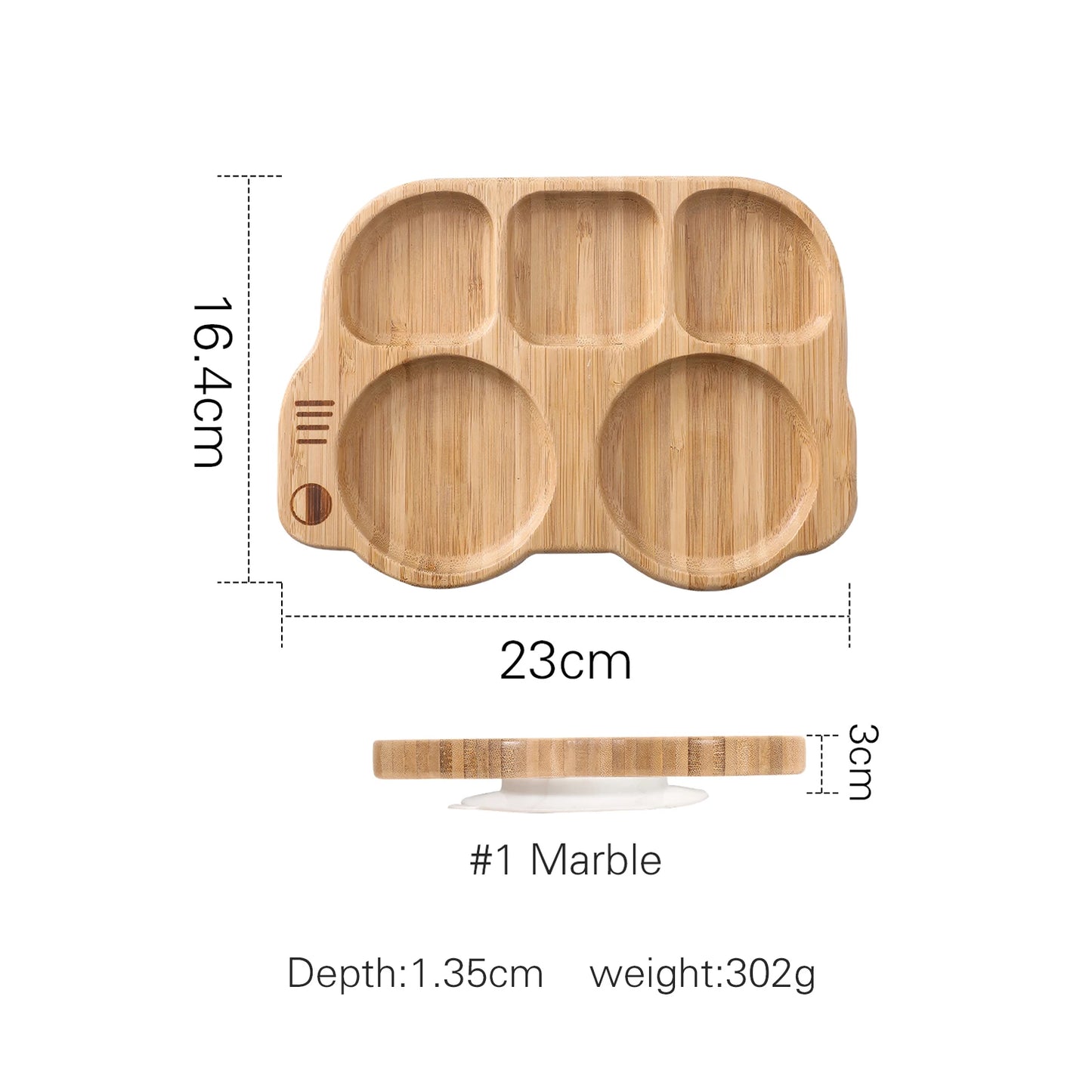 Baby Silicone Sucker Plate Spoon Garda