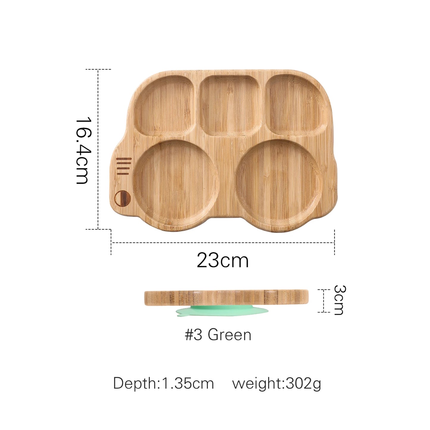 Baby Silicone Sucker Plate Spoon Garda