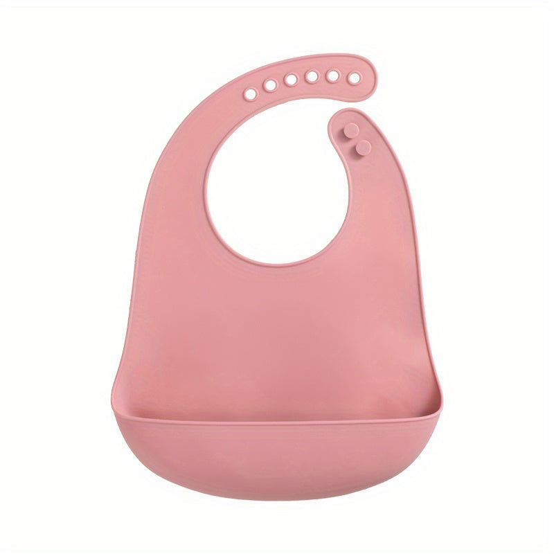 Babador De Silicone Com Coletor De Migalhas