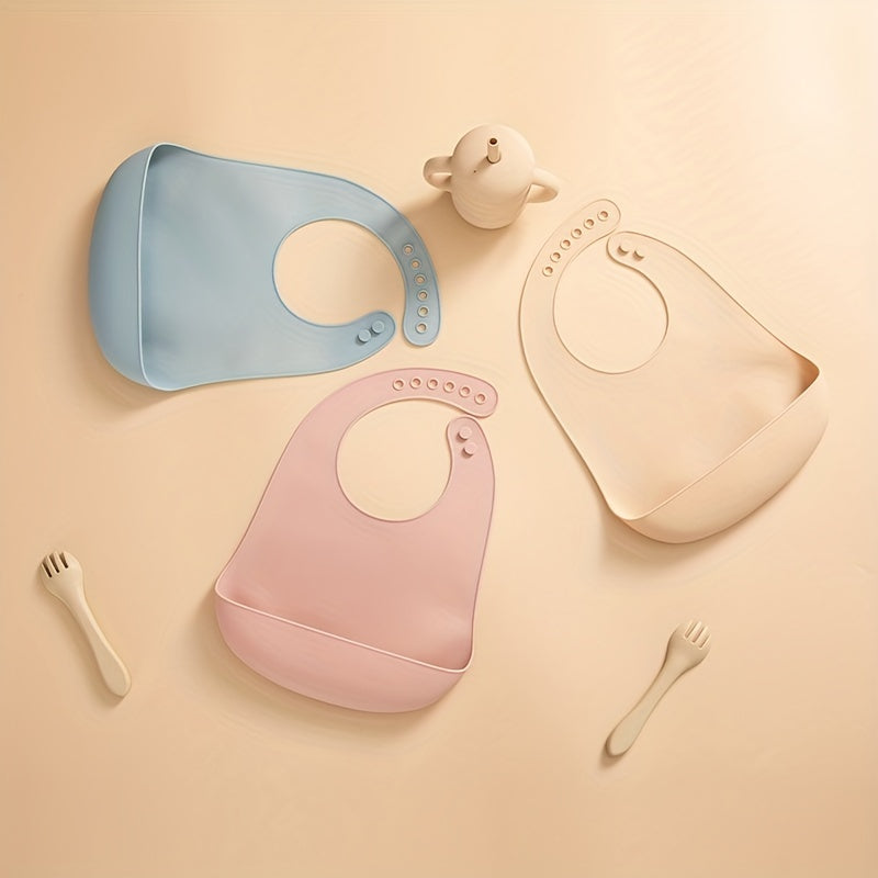 Babador De Silicone Com Coletor De Migalhas
