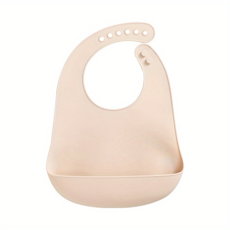 Babador De Silicone Com Coletor De Migalhas