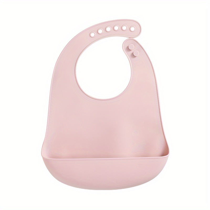 Babador De Silicone Com Coletor De Migalhas