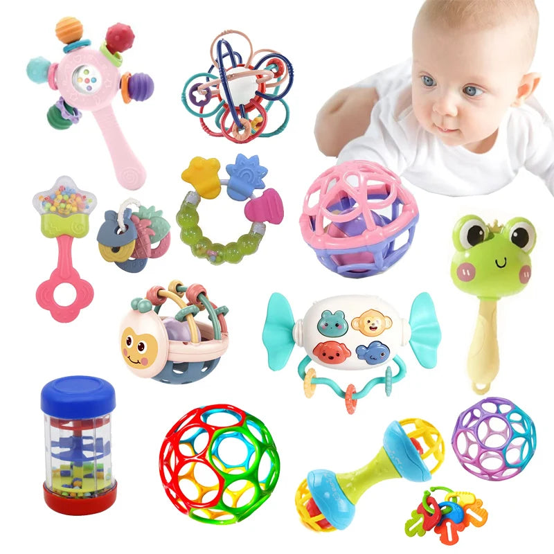 Brinquedos para bebês 0 6 meses Catcular os jogos de desenvolvimento de moradias sensoriais