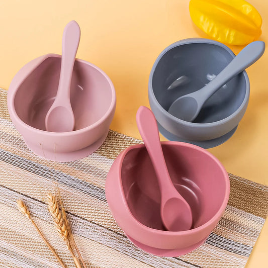 2PC tigela de silicone