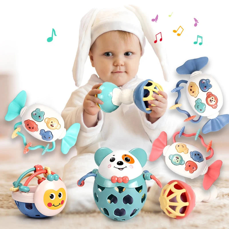 Brinquedos para bebês 0 6 meses Catcular os jogos de desenvolvimento de moradias sensoriais