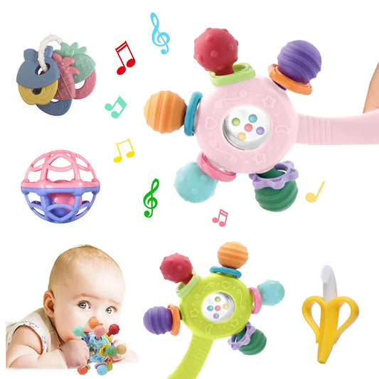 Brinquedos para bebês 0 6 meses Catcular os jogos de desenvolvimento de moradias sensoriais
